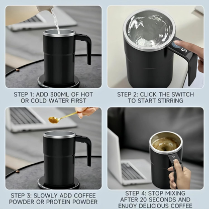 Magnetic Mixing Mug